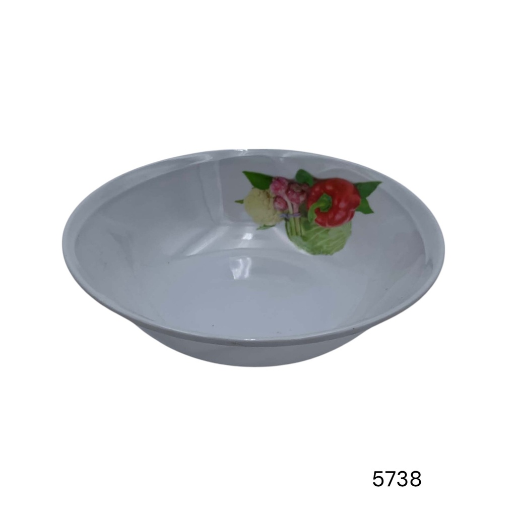 PLATO MM DECORADO 8PG VEG CXB-240UD.