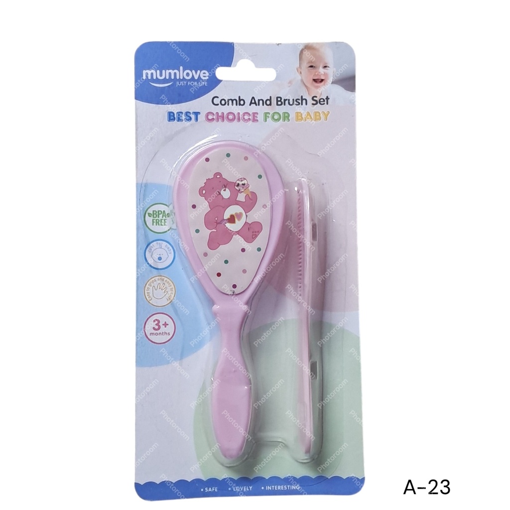 CEPILLO PEINILLA PARA GEMENIES BEBE 2PZS