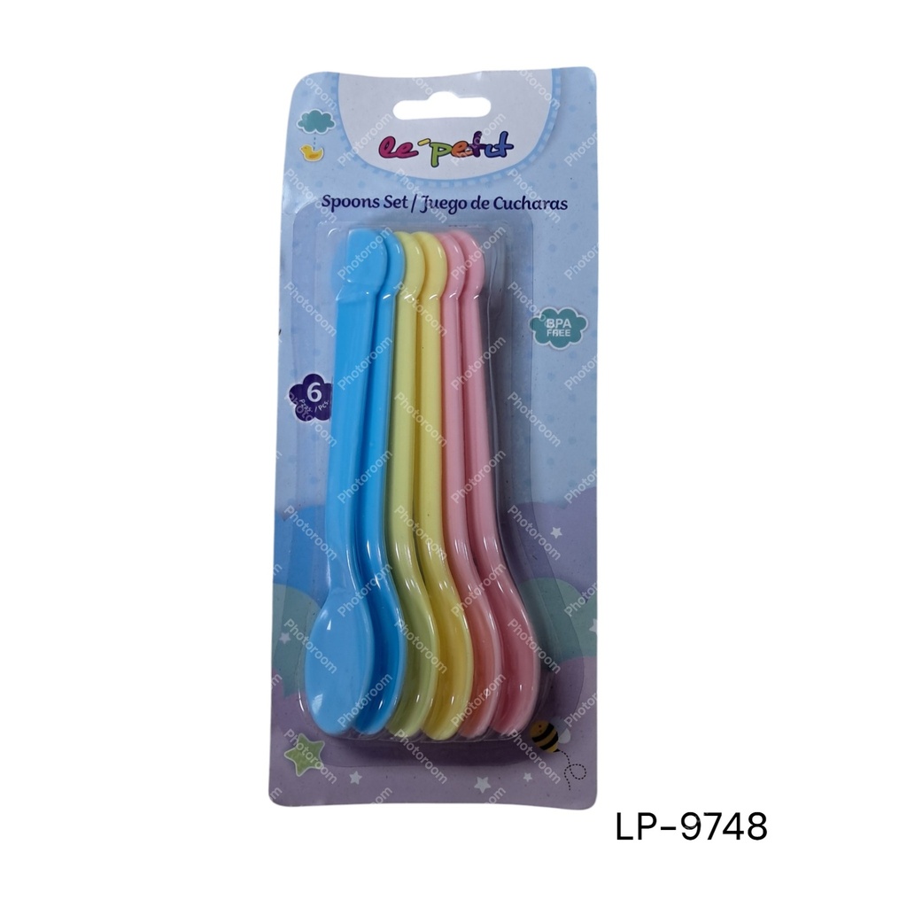 SET CUCHARAS PARA BEBE COLORES
