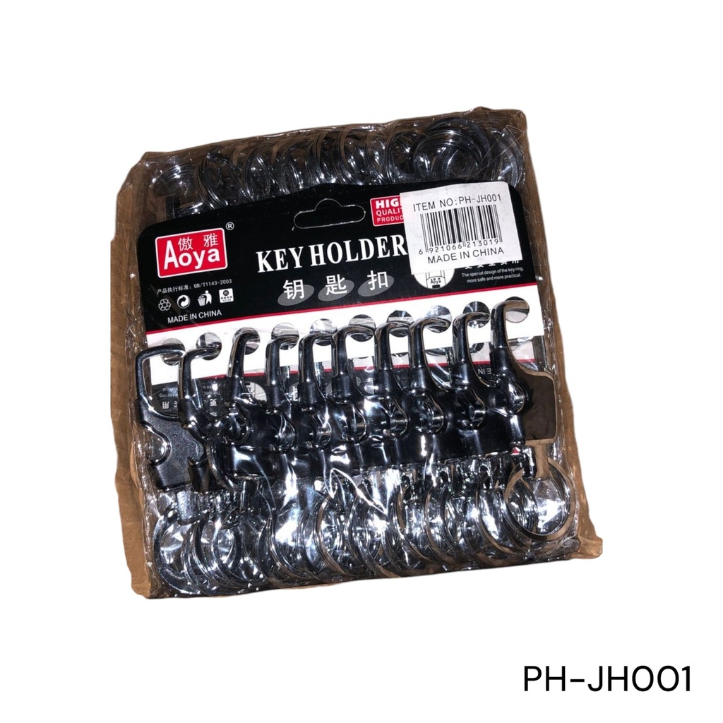 LLAVERO METAL C/ABRIDOR 10PZ