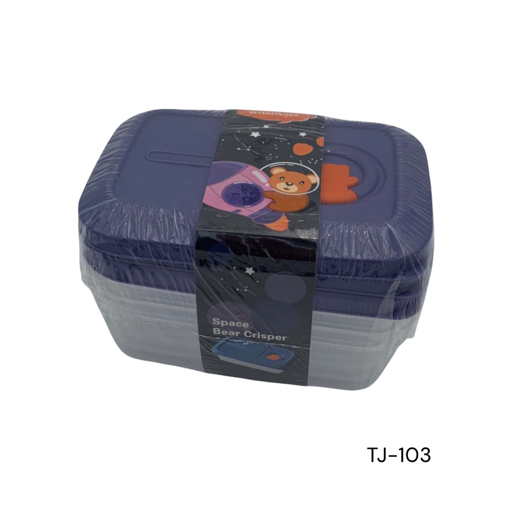 VASIJA  RECT 500ML 14X10X6CM