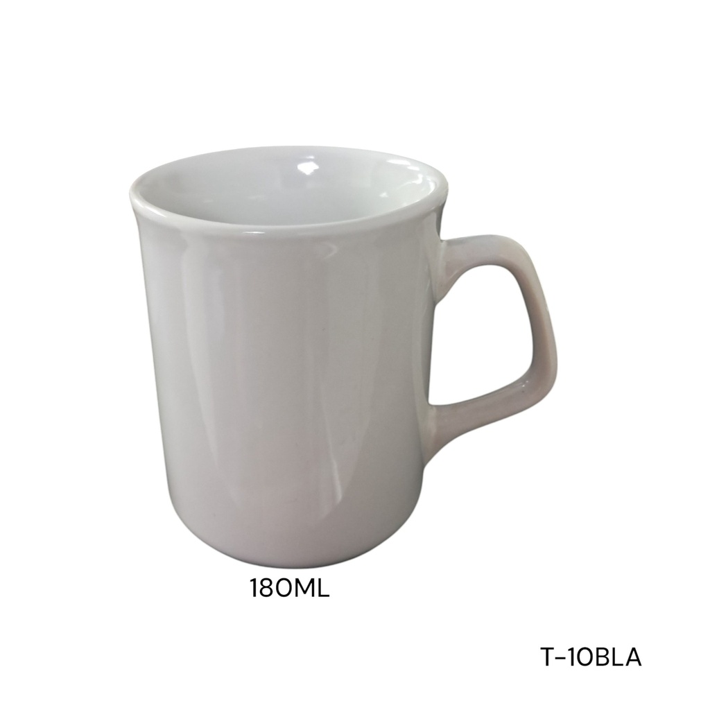 TAZA PORCELANA 250ML BLANCO