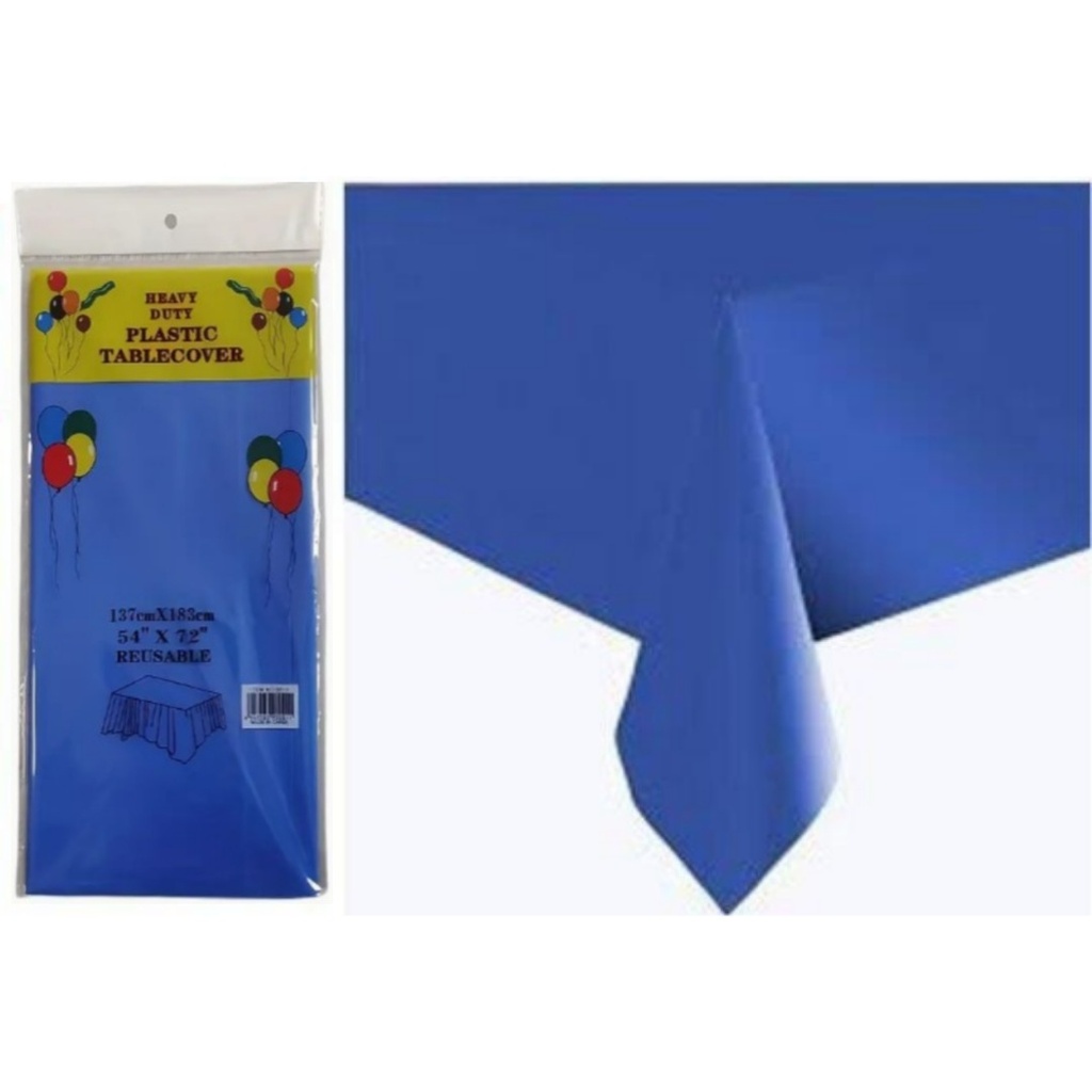 MANTEL 137X183CM 12PZ AZUL  CXB-120UD.