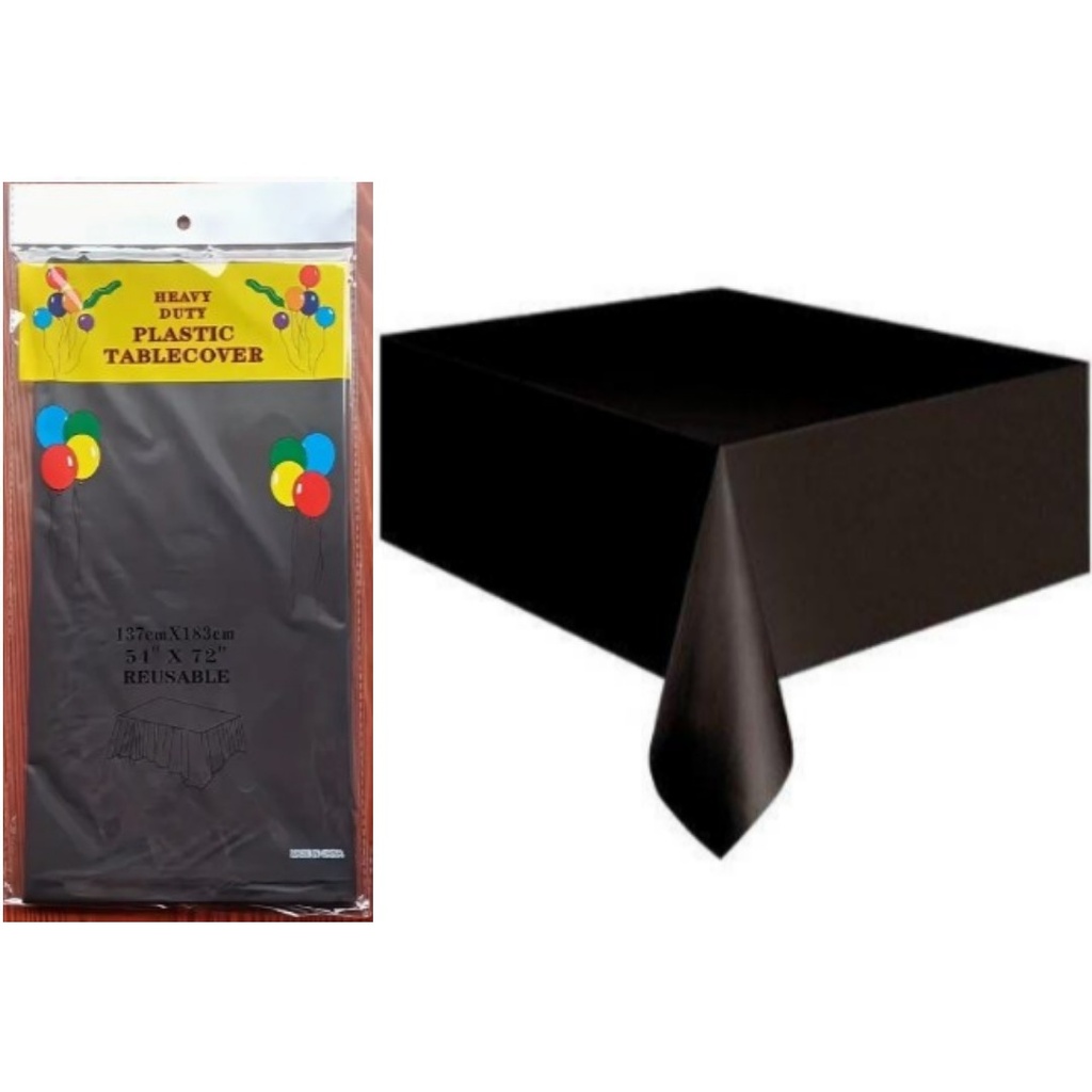 MANTEL 137X183CM 12PZ NEGRO