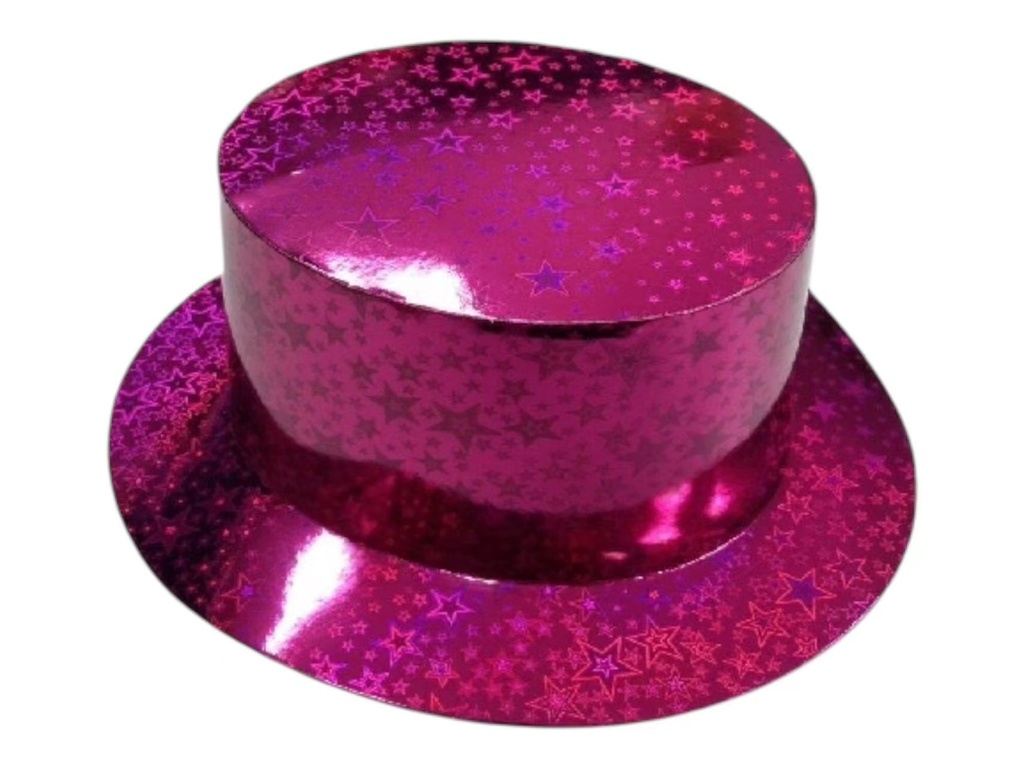 SOMBRERO CARTON FUCSIA