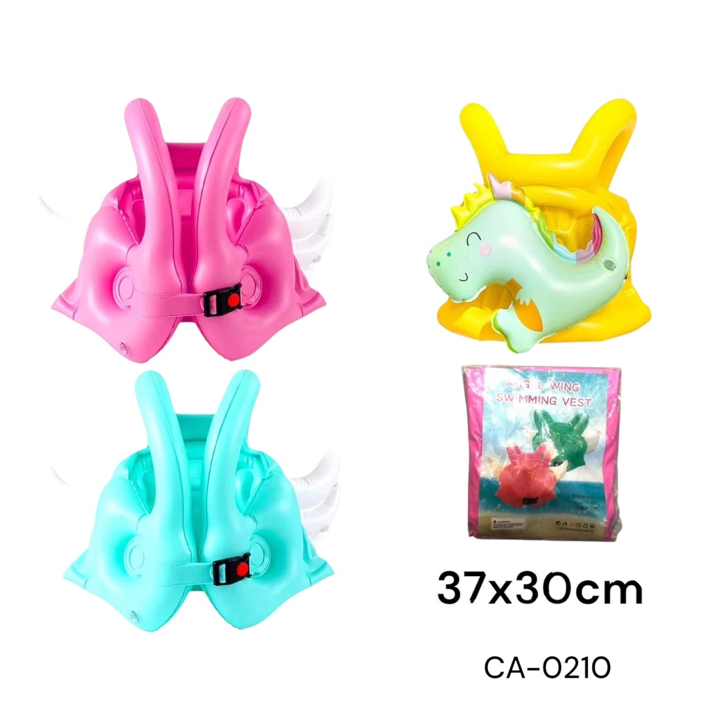 FLOTADOR CHALECO 37X30CM 3 COLOR   CXB-100 UD.