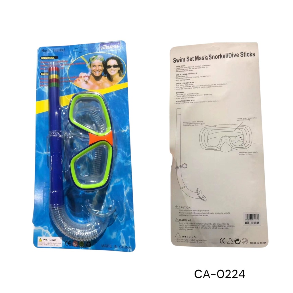 JUEGO BUCEO 2PZS NIÑO S