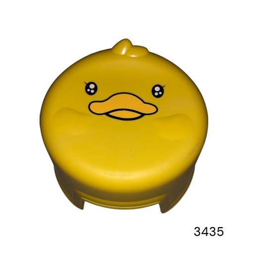 [3435] TABURETE PLAST PATO INFANTE 20X31CM