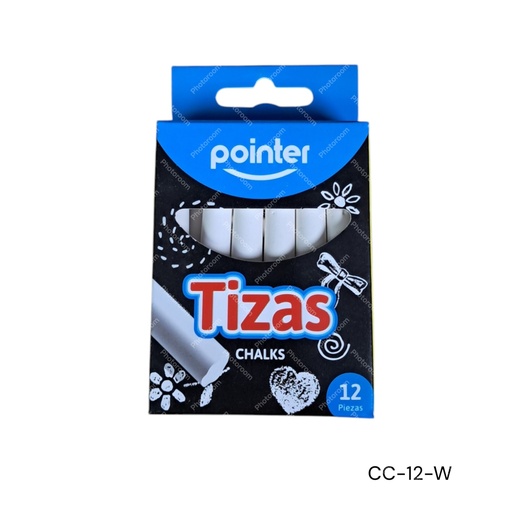 [CC-12-W] TIZA BLANCAS   CXB-288