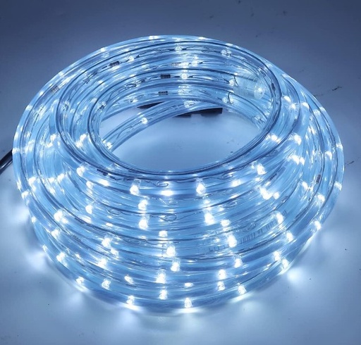 [CA-0028BLA] NAVIDAD MANGUERA 10M LUCES BLA