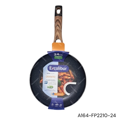 [A164-FP2210-24] SARTEN EXCALIBUR GRANITO 24CM