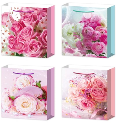 [CA-0083-S] BOLSA FLOR (12PZA) S