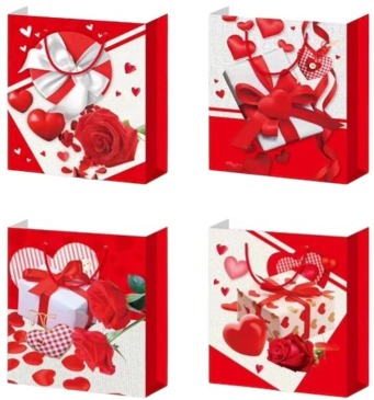 [CA-0078-S] BOLSA PAPEL CORAZON S