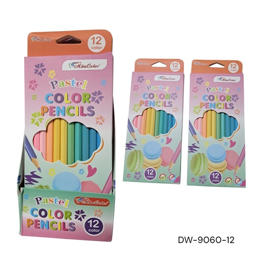 [DW-9060-12] LAPIZ 12 COLORES SURTIDOS   CXB-288UD.