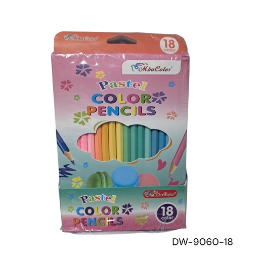 [DW-9060-18] LAPIZ 18 COLORES SURTIDOS