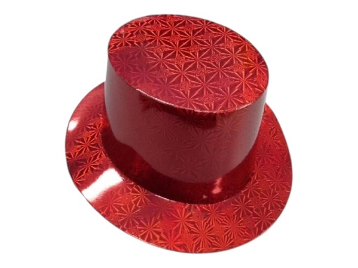[CA-0113ROJ] SOMBRERO CARTON ROJO