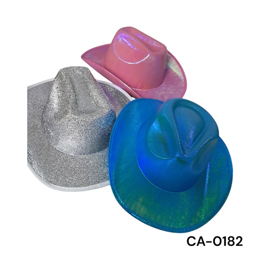 [CA-0182] SOMBRERO VAQUERO ESCARCHADO CXB-240UD.